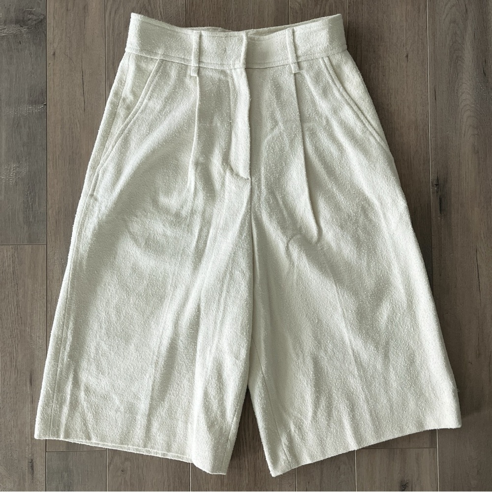 ❌SOLD❌ COS Cream Women's Bermudas Longline Shorts